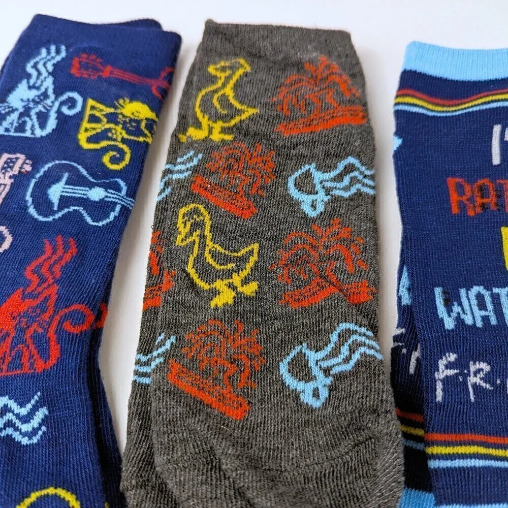 NEW Friends Navy/Gray Women's Sock Set - 4 Pairs